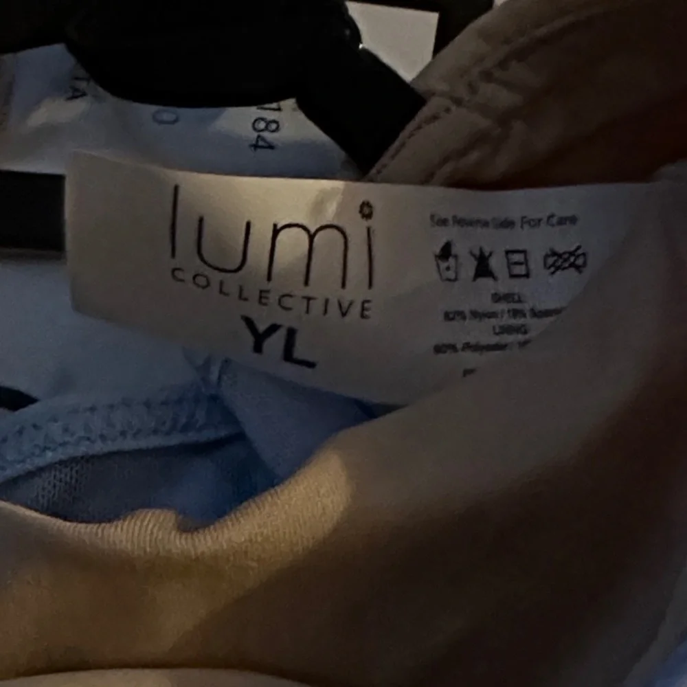 Lumi Collective Color Block Activewear Set Sports Bra Leggings youth child NWT
